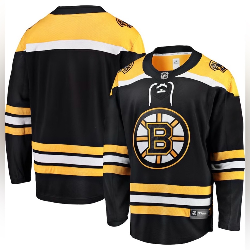 Boston Bruins Fanatics Breakaway Home Jersey